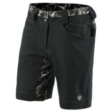 Pearl Izumi Divide Mountain Bike Shorts (For Women) in Black/Black Kaleido - Closeouts