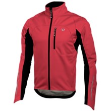 Pearl Izumi ELITE Cycling Jacket - Soft Shell, Insulated (For Men) in True Red/Black - Closeouts