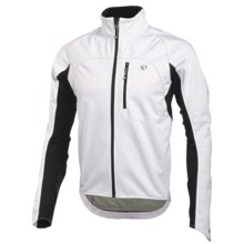 Pearl Izumi ELITE Cycling Jacket - Soft Shell, Insulated (For Men) in White/Black - Closeouts