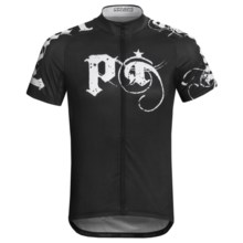 Pearl Izumi Elite LTD Cycling Jersey - Full Zip, Short Sleeve (For Men) in Met Black - Closeouts