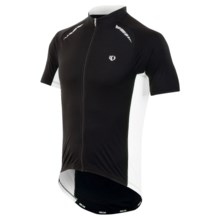 Pearl Izumi Elite Pursuit Cycling Jersey - UPF 50+, Short Sleeve (For Men) in 065 Black/White - Closeouts