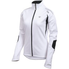 Pearl Izumi Elite Soft Shell WxB Jacket- Waterproof, Long Sleeve (For Women) in White - Closeouts