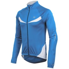 Pearl Izumi ELITE Thermal Cycling Jersey - Full Zip, Long Sleeve (For Men) in True Blue/White - Closeouts