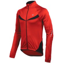 Pearl Izumi ELITE Thermal Cycling Jersey - Full Zip, Long Sleeve (For Men) in True Red/Black - Closeouts