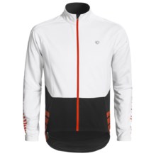 Pearl Izumi ELITE Thermal Cycling Jersey - Full Zip, Long Sleeve (For Men) in White/Black - Closeouts