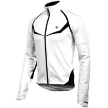 Pearl Izumi Elite Thermal Fleece Convertible Jacket (For Men) in White/Black - Closeouts