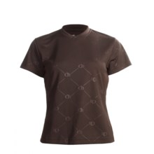 Pearl Izumi Elite Versa V-Neck T-Shirt - Short Sleeve (For Women) in Coffee - Closeouts