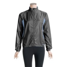 Pearl Izumi Fly Running Jacket (For Women) in Black/Horizon Blue - Closeouts