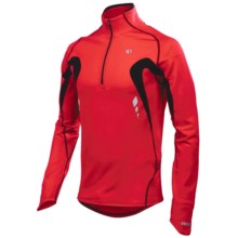 Pearl Izumi Fly Thermal Pullover - Zip Neck, Long Sleeve (For Men) in True Red - Closeouts