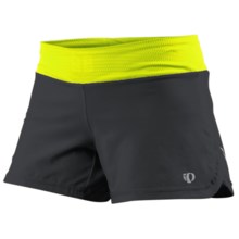 Pearl Izumi Fly Ultra Running Shorts (For Women) in Black/Lime - Closeouts