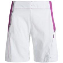 Pearl Izumi Forest Shorts (For Women) in White/Orchid - Closeouts