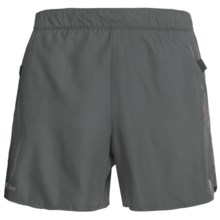 Pearl Izumi Infinity Elite LD Shorts - Built-In Brief (For Women) in Shadow Grey/Pink Punch - Closeouts