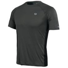 Pearl Izumi Infinity In-R-Cool® Shirt - Short Sleeve (For Men) in Shadow Grey/Green Flash - Closeouts