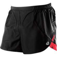 Pearl Izumi Infinity Split Running Shorts (For Men) in Black/True Red - Closeouts