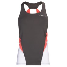 Pearl Izumi Infinity Sport Tank Top - UPF 50+, Built-In Bra (For Women) in Shadow Grey/Coral - Closeouts