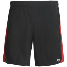 Pearl Izumi Maverick 2-in-1 Shorts - Built-In Boxer Briefs (For Men) in Black/True Red - Closeouts