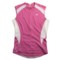 Pearl Izumi P.R.O. Cycling Jersey - Zip Neck, Sleeveless (For Women) in Flamingo/White