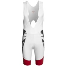 Pearl Izumi Pro Leader Bib Shorts (For Men) in White/True Red - Closeouts