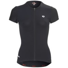 Pearl Izumi P.R.O. Leader Cycling Jersey - Full Zip, Short Sleeve (For Women) in Black - Closeouts
