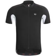 Pearl Izumi P.R.O. Octane Full-Zip Cycling Jersey - UPF 40+, Short Sleeve (For Men) in Black/White - Closeouts