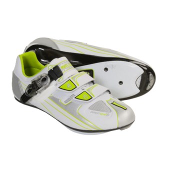 Pearl Izumi P.R.O. Road Cycling Shoes - 3 Hole (For Women) in White/ Chrome