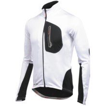 Pearl Izumi P.R.O. Thermal Cycling Jersey - UPF 50+, Full Zip, Long Sleeve (For Men) in White/Black - Closeouts