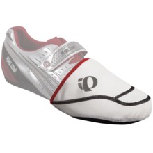 Pearl Izumi P.R.O. Thermal Cycling Toe Cover (For Men and Women) in White - Closeouts