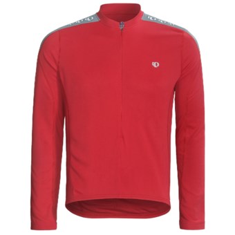 Pearl Izumi Quest Cycling Jersey - Long Sleeve (For Men) in True Red
