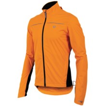 Pearl Izumi Select Barrier WXB Jacket - Waterproof (For Men) in 3Nl Safety Orange/Black - Closeouts