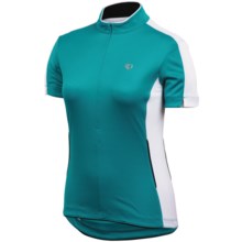 Pearl Izumi Select Cycling Jersey - Zip Neck, Short Sleeve (For Women) in Peacock - Closeouts