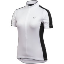 Pearl Izumi Select Cycling Jersey - Zip Neck, Short Sleeve (For Women) in White - Closeouts