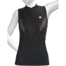 Pearl Izumi Select Print Cycling Jersey - Sleeveless (For Women) in Black Pinstripe - Closeouts