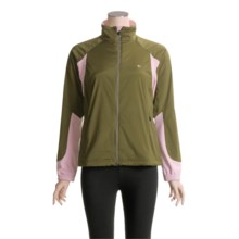 Pearl Izumi Sommet Running Jacket (For Women) in Dark Olive/Coral - Closeouts