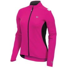 Pearl Izumi Sugar Thermal Cycling Jersey - Fleece, Long Sleeve (For Women) in Pink Punch - Closeouts