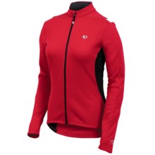 Pearl Izumi Sugar Thermal Cycling Jersey - Fleece, Long Sleeve (For Women) in True Red - Closeouts