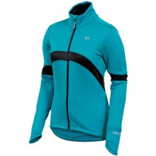 Pearl Izumi Symphony Thermal Fleece Jersey - Full Zip, Long Sleeve (For Women) in Peacock - Closeouts