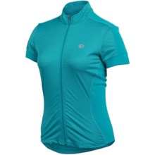 Pearl Izumi Ultrastar Jersey - Full Zip, Short Sleeve (For Women) in Peacock - Closeouts