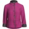 Pendleton Brigitte Jacket - Chambray Trim (For Plus Size Women) in Cherry Pink/French Blue