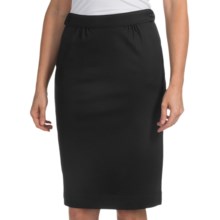 Pendleton Cafe Skirt - Ponte Knit (For Women) in Black - Closeouts