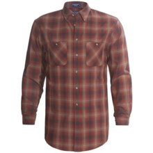 Pendleton Expedition Double Face Shirt - Long Sleeve (For Men) in Copper - Closeouts
