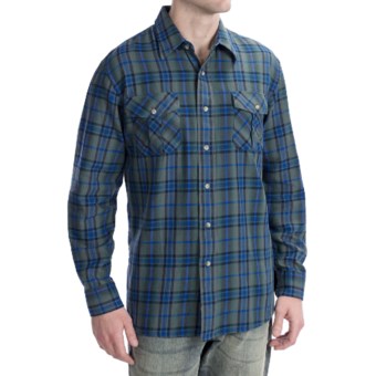 Pendleton Fitted Kingston Shirt - Long Sleeve (For Men) in Green