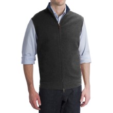 Pendleton French Rib Vest - Zip Front (For Men) in Charcoal - Closeouts
