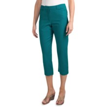 Pendleton Key Largo Capris - Linen Blend (For Women) in Reef Blue - Closeouts