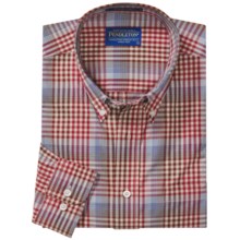 Pendleton Metro Shirt - Wrinkle Resistant, Long Sleeve (For Men) in Red - Closeouts