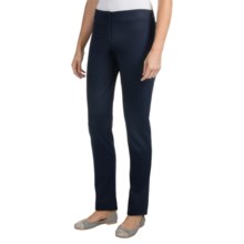 Pendleton Ponte Knit Cafe Pants (For Women) in Midnight Navy - Closeouts