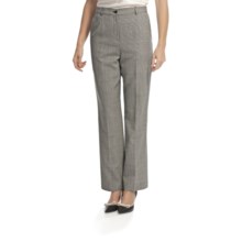 Pendleton Seasonless True Fit Trouser Pants - Wool (For Women) in Charcoal - Closeouts