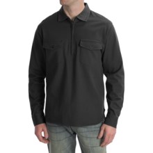 Pendleton Spinnaker Shirt - Zip Neck, Long Sleeve (For Men) in Black - Closeouts