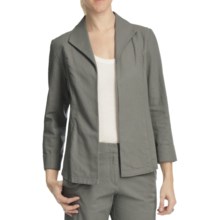 Pendleton Summer Day Linen-Rich Jacket (For Women) in Cafe Grey - Closeouts