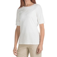 Pendleton Summertime T-Shirt - Cotton, Short Sleeve (For Women) in Ivory - Closeouts