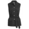Pendleton Sunnyside Stretch Cotton Vest (For Women) in Black